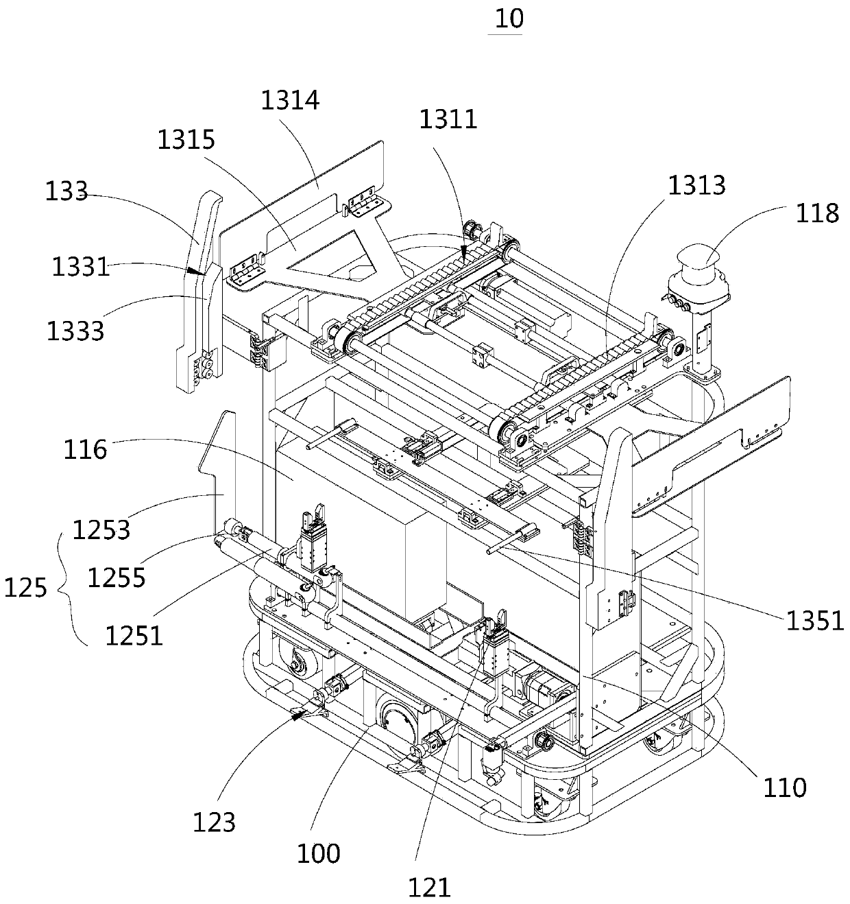 Wood floor laying robot