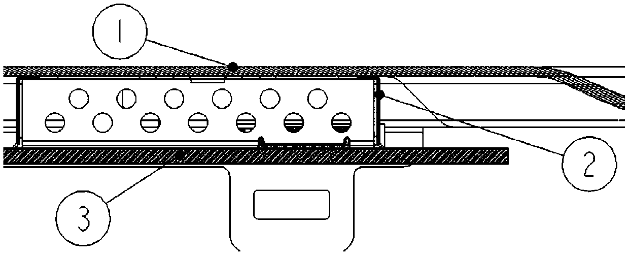 Signal shielding cover structure