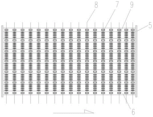 Gradually-moulding bent tempered glass radian-changing device