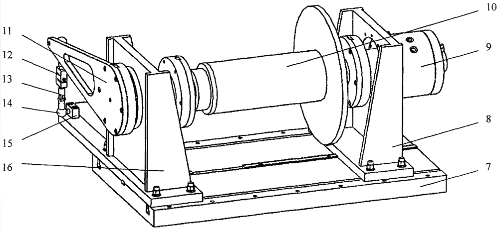 Wind turbine coupling slip torque calibration test bench and calibration method