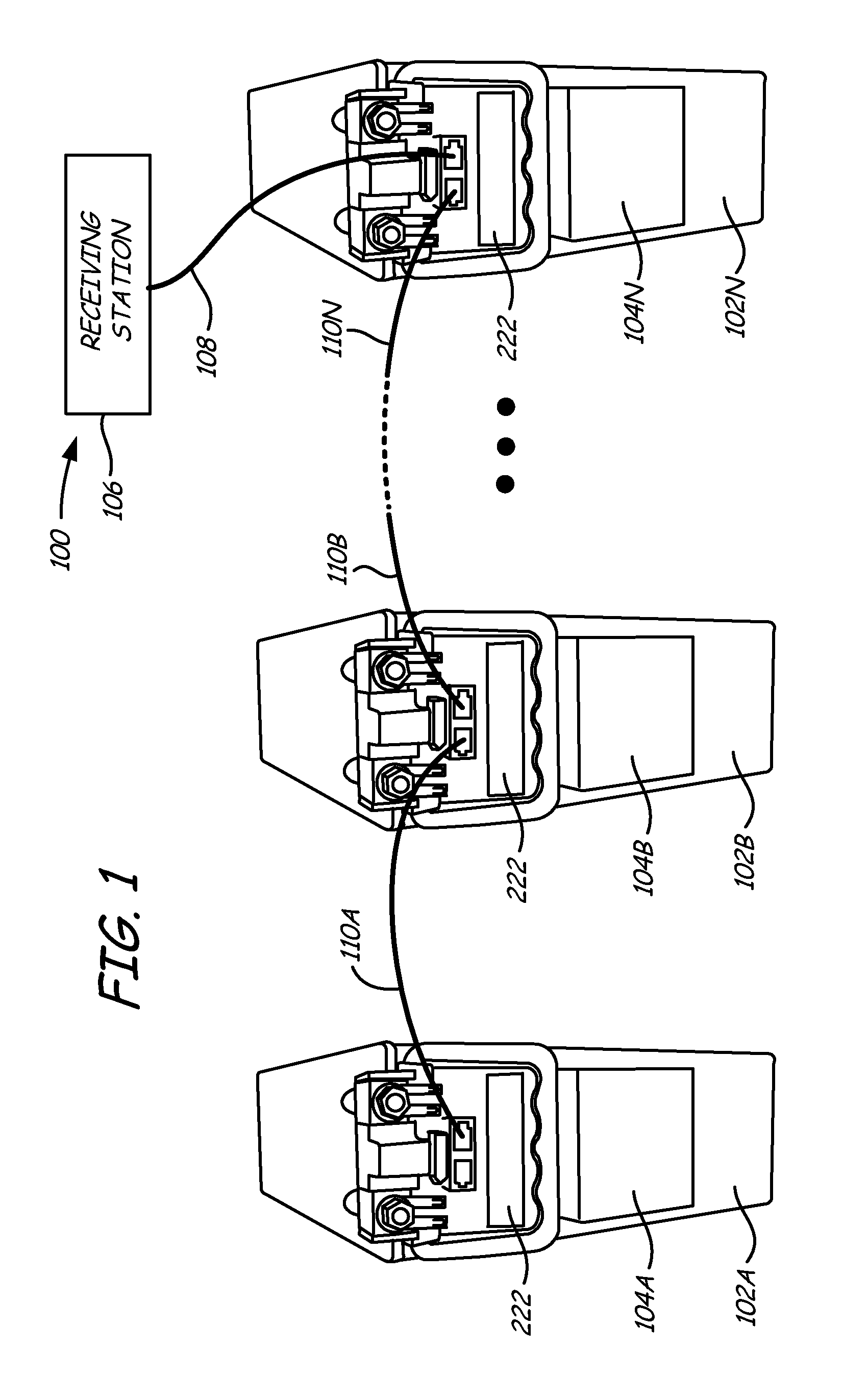 Monitor for front terminal batteries