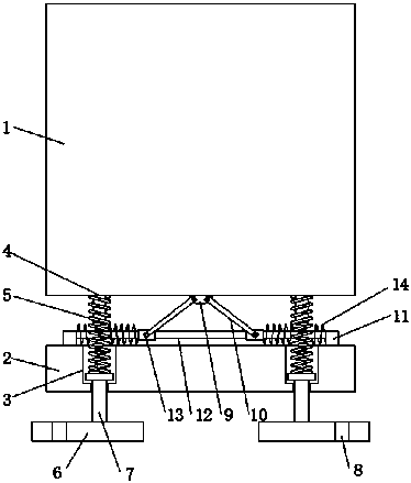 Charging pile facilitating positioning