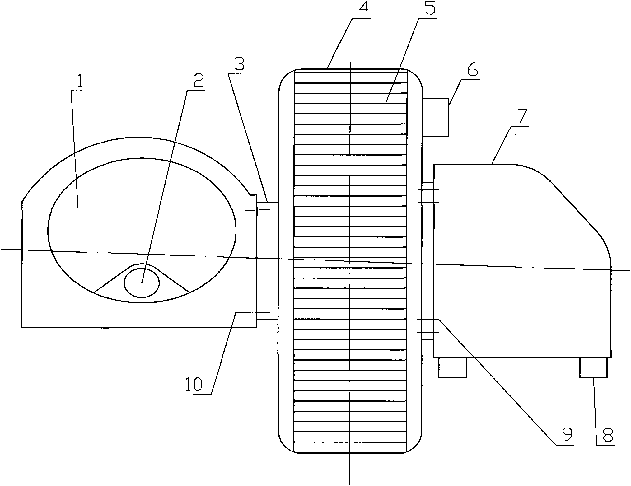 Megawatt-stage direct-drive internal rotor permanent-magnetic wind power generator set