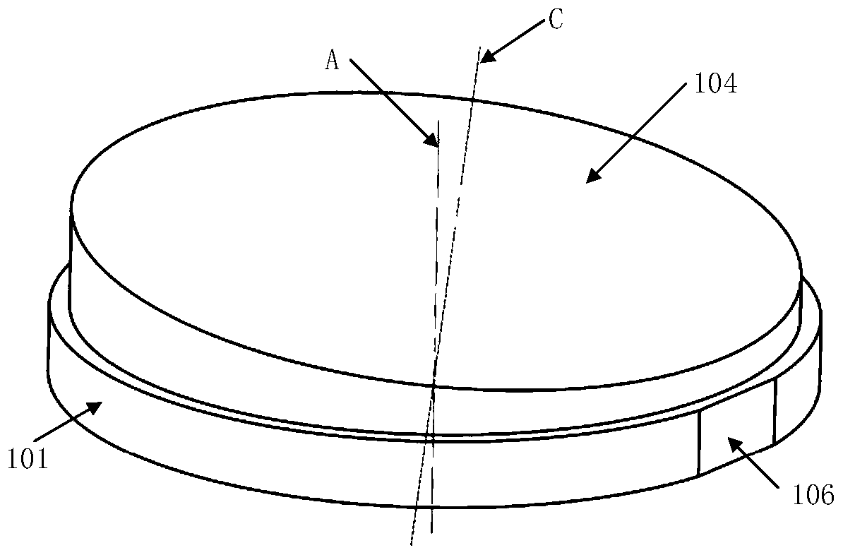 Machining tool and processing method for Fischer prism