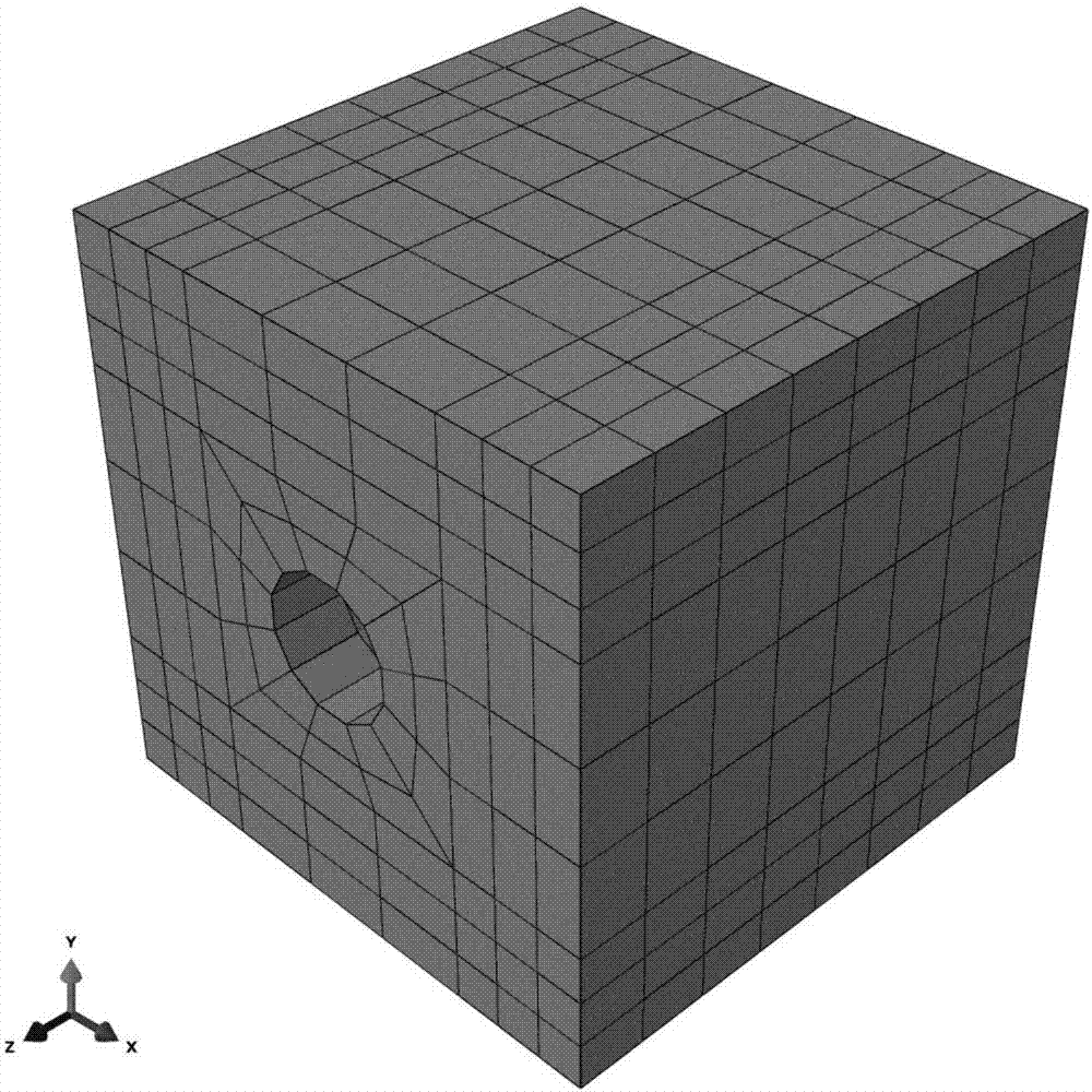 ABAQUS three-dimensional infinite element boundary rapid modeling method based on INP file