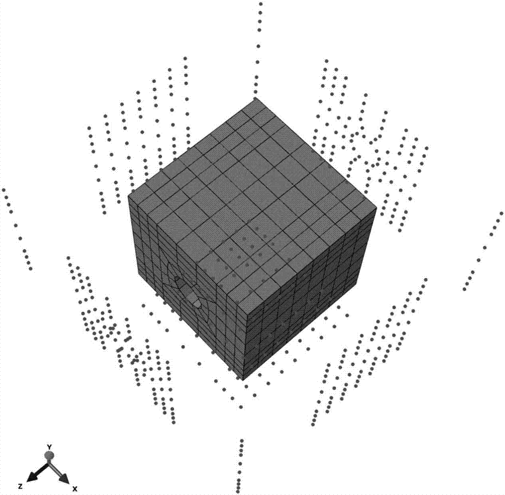 ABAQUS three-dimensional infinite element boundary rapid modeling method based on INP file