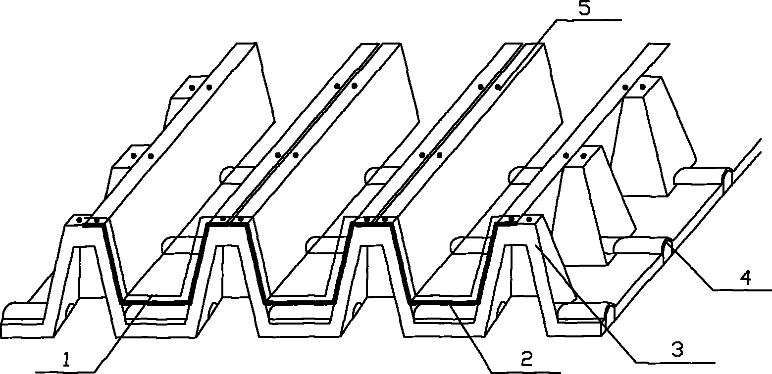 Roof board for planted sloping roof