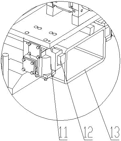 Double-spot welding gun mechanism