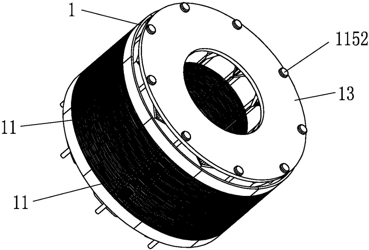 Motor stator and manufacturing method thereof, stator pieces of motor stator, sewing machine energy saving motor of motor stator and sewing machine of motor stator