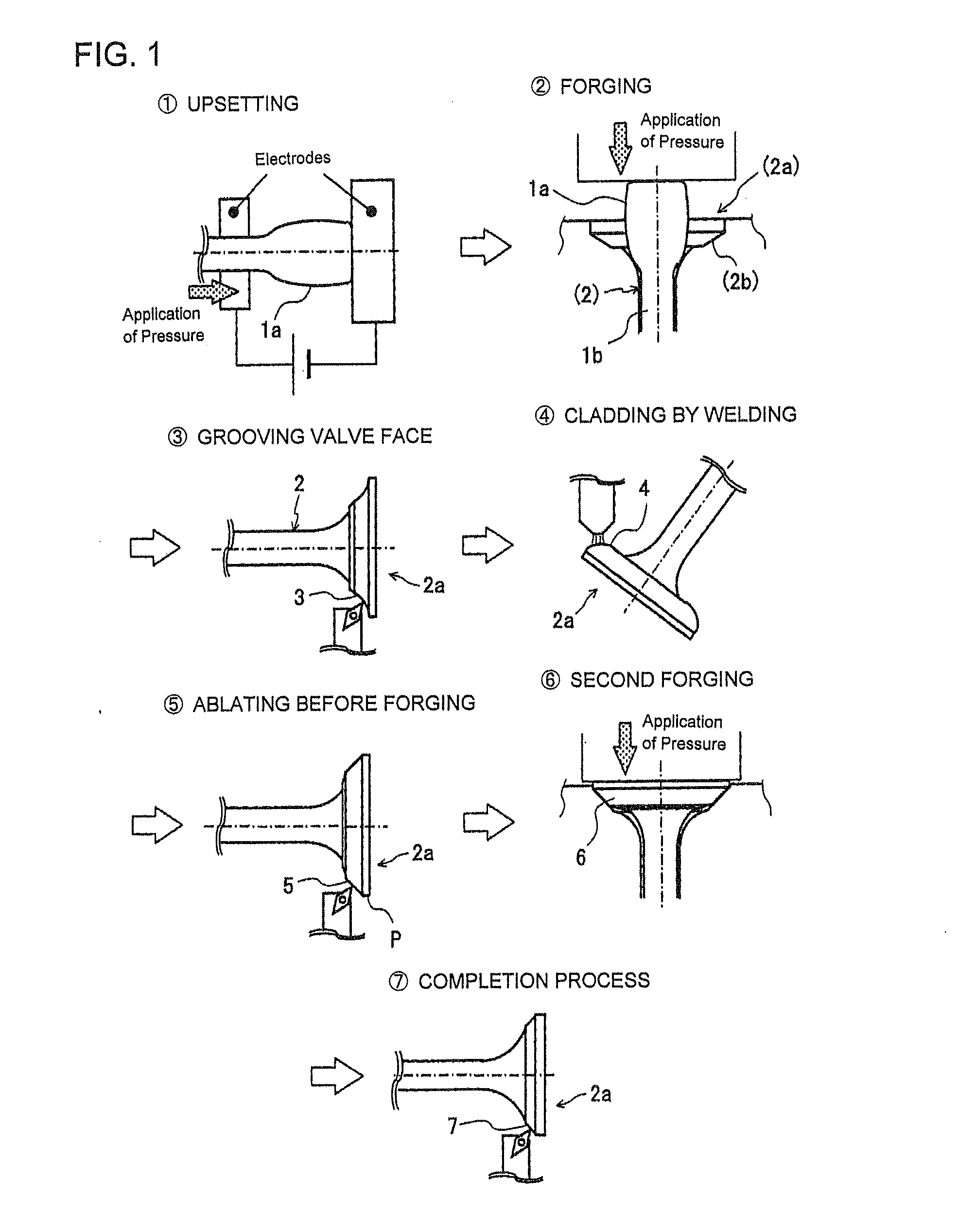 Poppet valve with a formed seat, and method of making