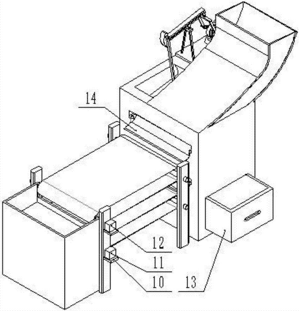 Winter jujube sorting device