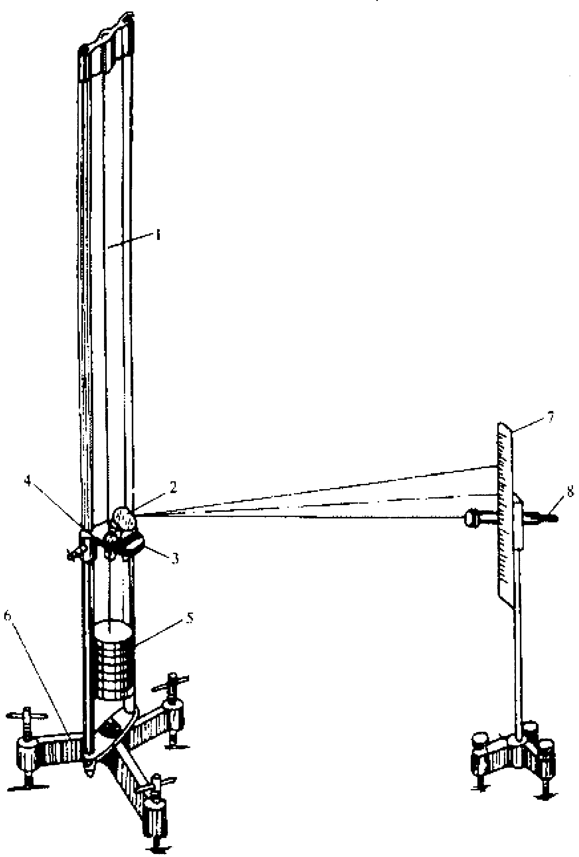 Comprehensive designing experiment equipment and method for measuring Young modulus of metal wire