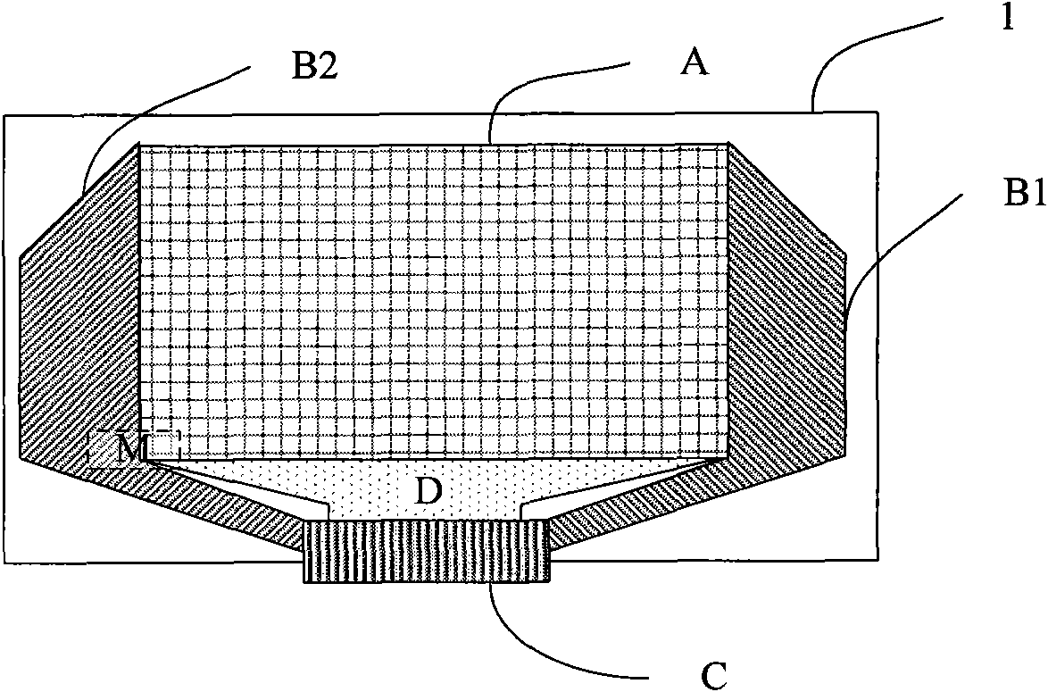 Organic light-emitting diode, display and application thereof