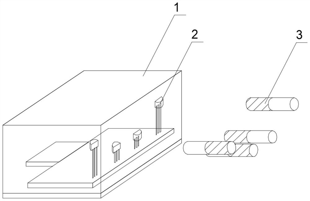 Non-contact sensor switch based on Hall and logic magnetic coding technology