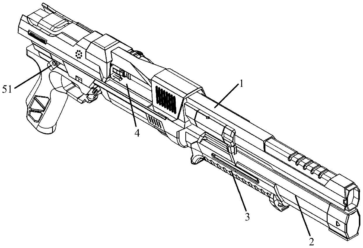 Toy launching device and bullet thereof