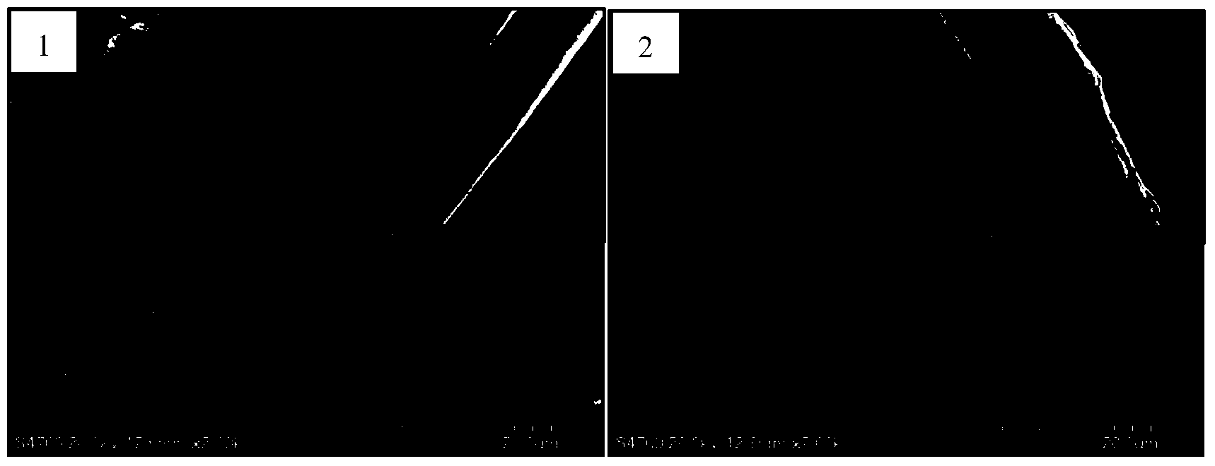 Polyimide nanofiber membrane with surface coated with nano titanium dioxide and preparation method for polyimide nanofiber membrane