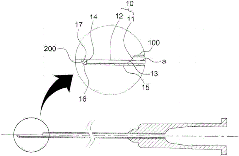 Medical injection needle and manufacturing method therefor