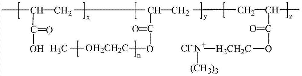 A kind of amphoteric high-performance polycarboxylate water reducer and its preparation method