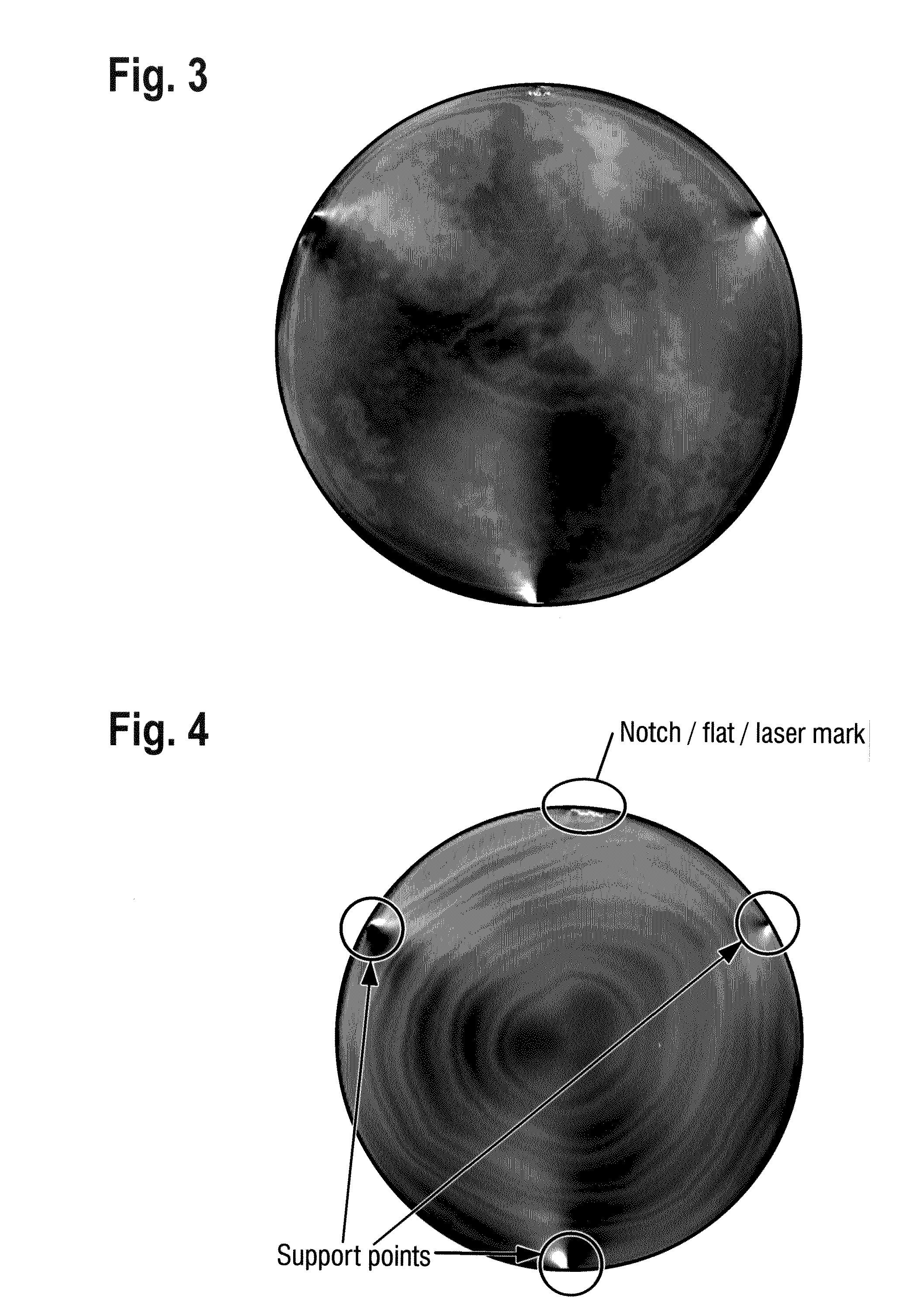 Epitaxially coated semiconductor wafer and device and method for producing an epitaxially coated semiconductor wafer