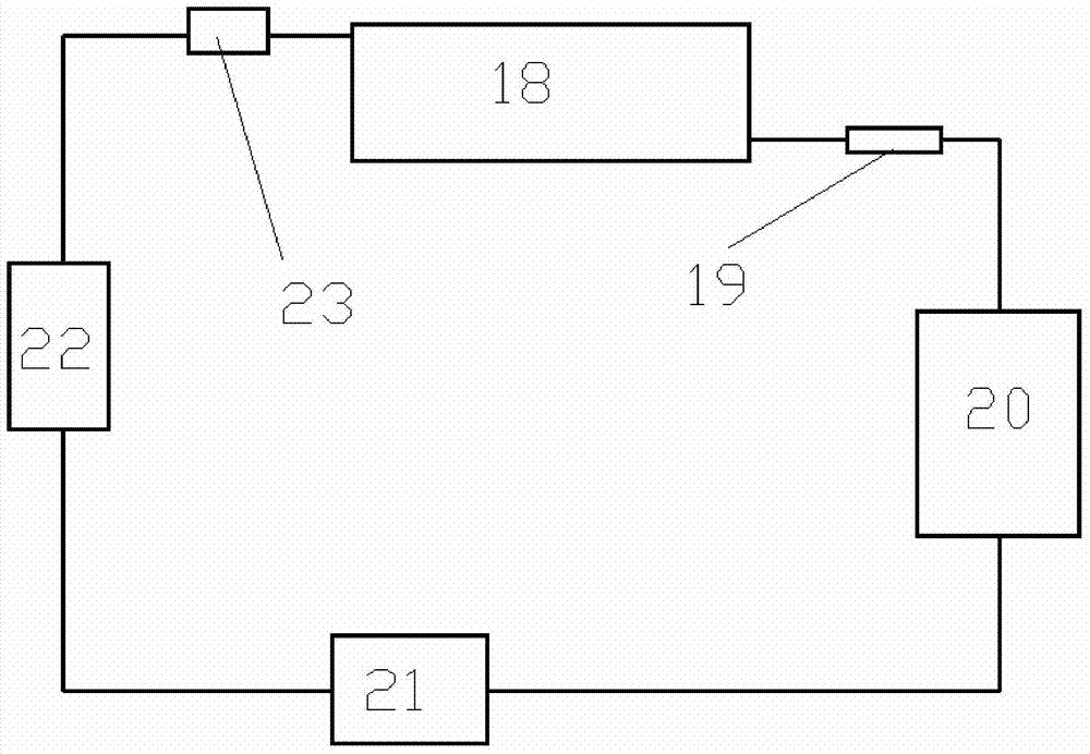 Solar collector system capable of intelligently controlling bypass of auxiliary heating equipment