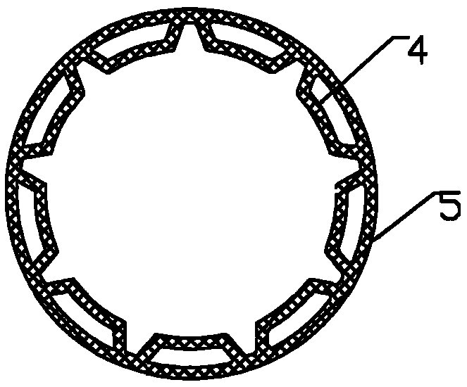 Combined shrunk-enhanced plastic manhole