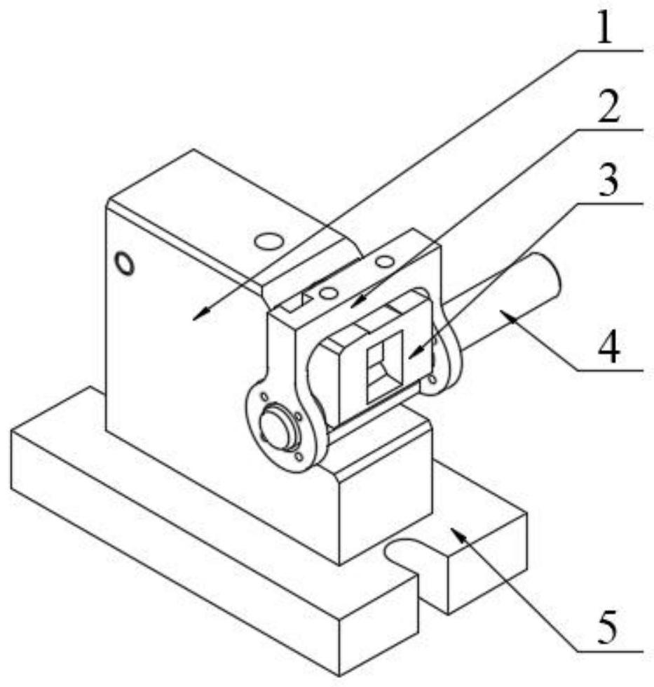 U-shaped workpiece face milling tool with automatic leveling function