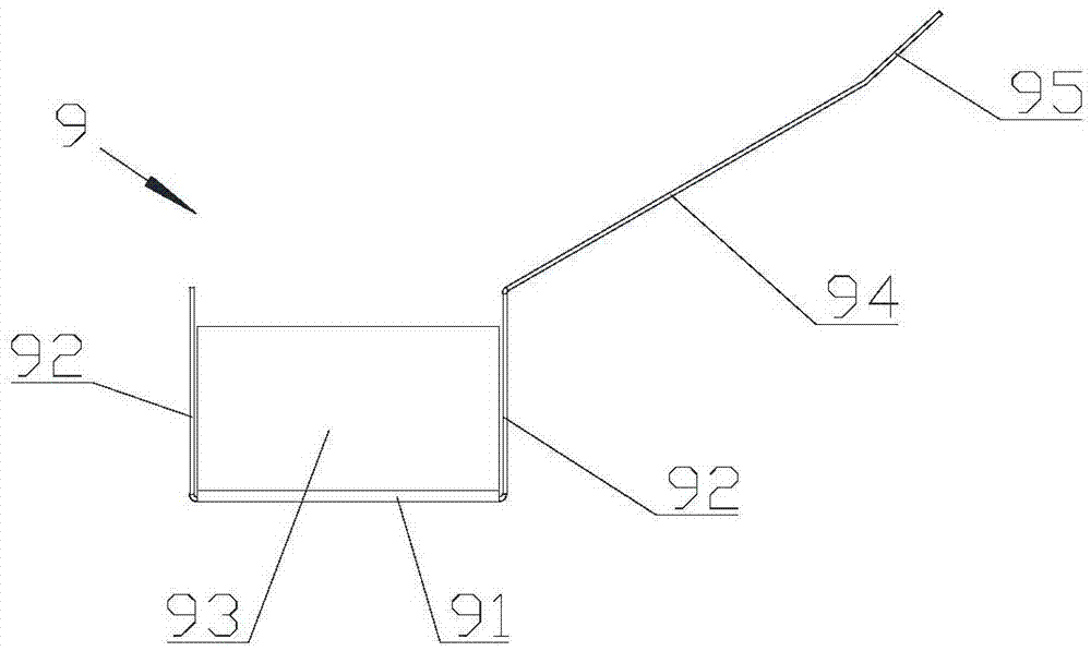 Box unpacking device