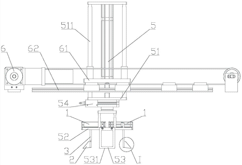 Box unpacking device