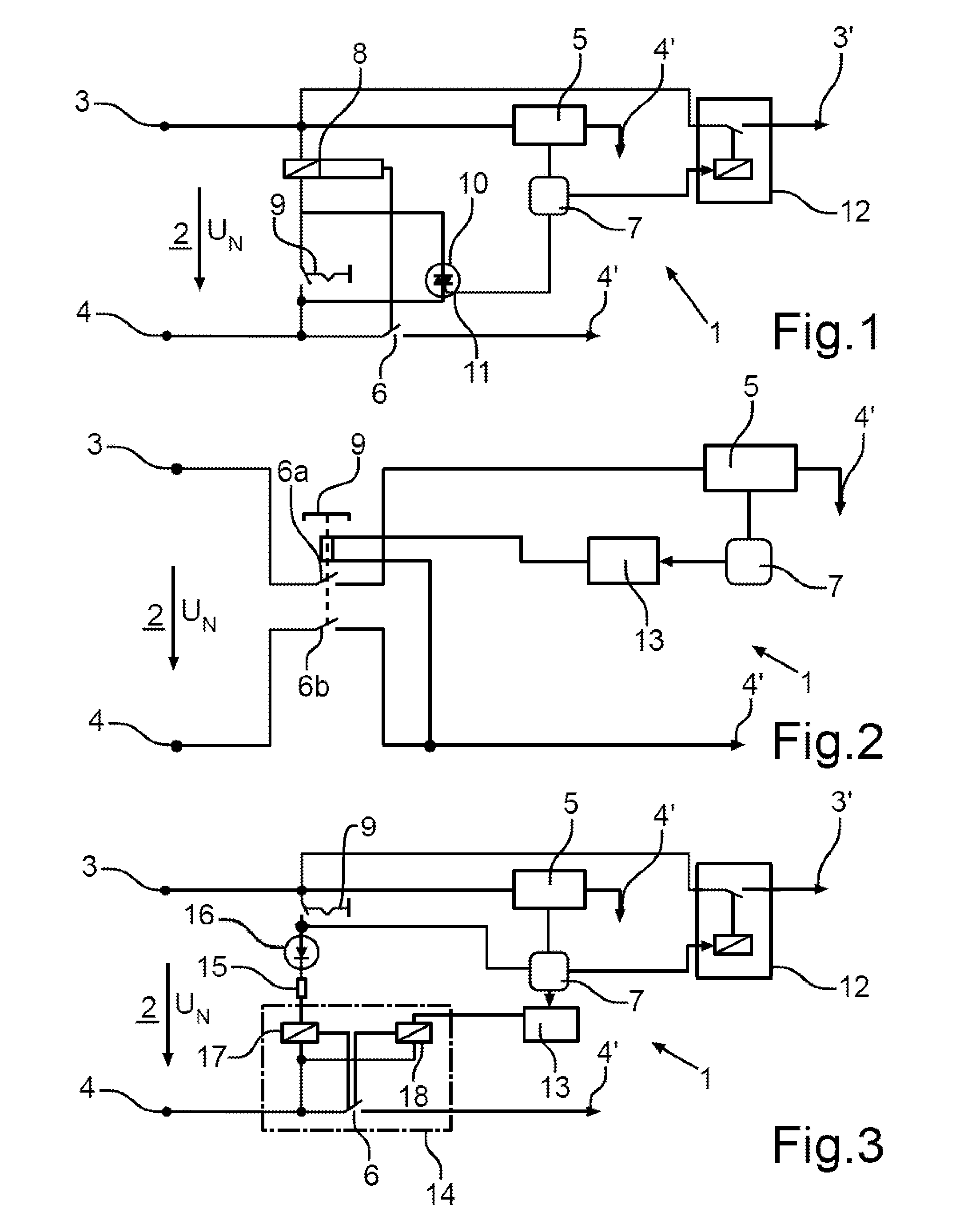 Circuit configuration for operating a household appliance