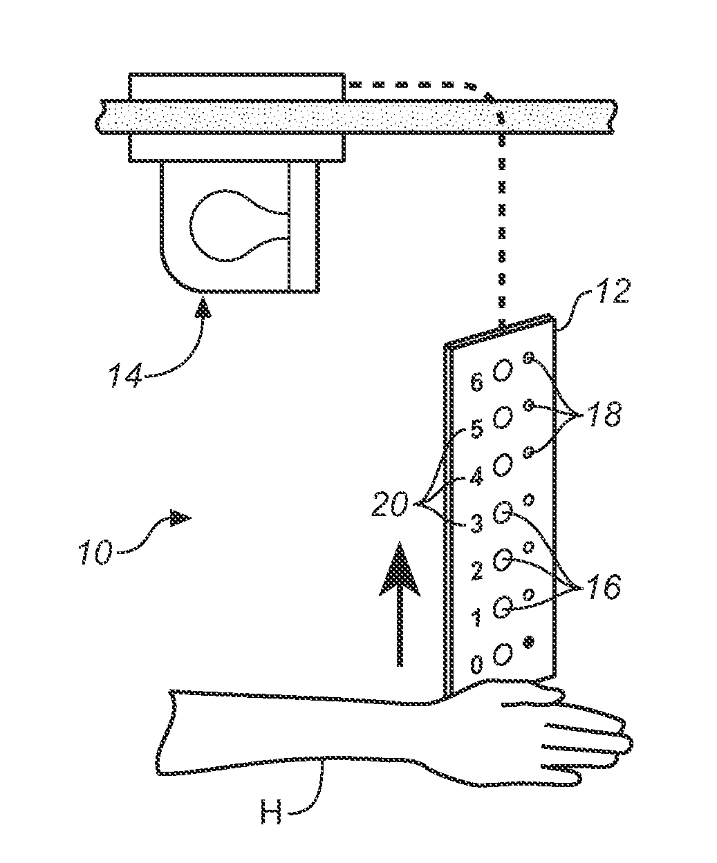 Gestural control dimmer switch