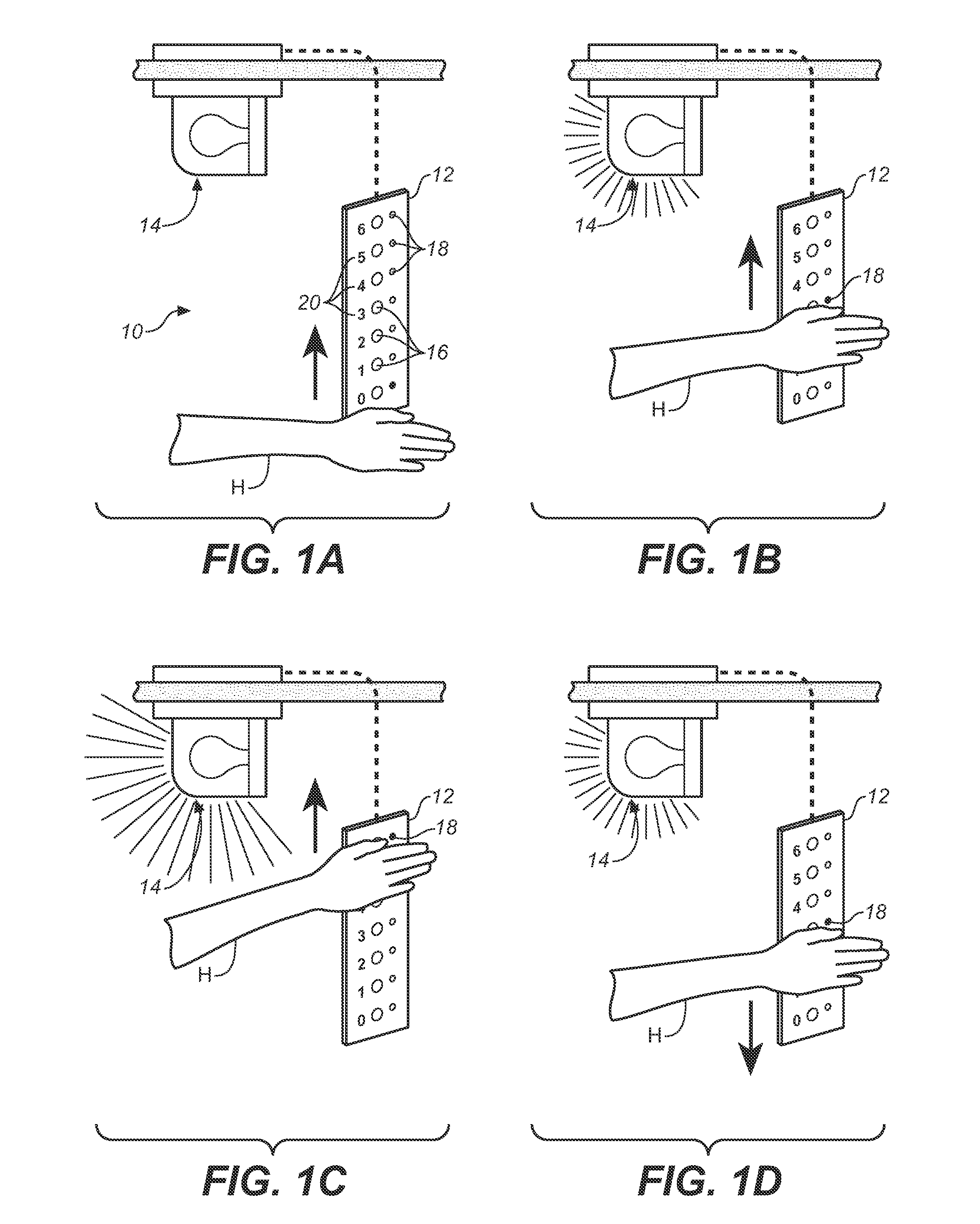 Gestural control dimmer switch