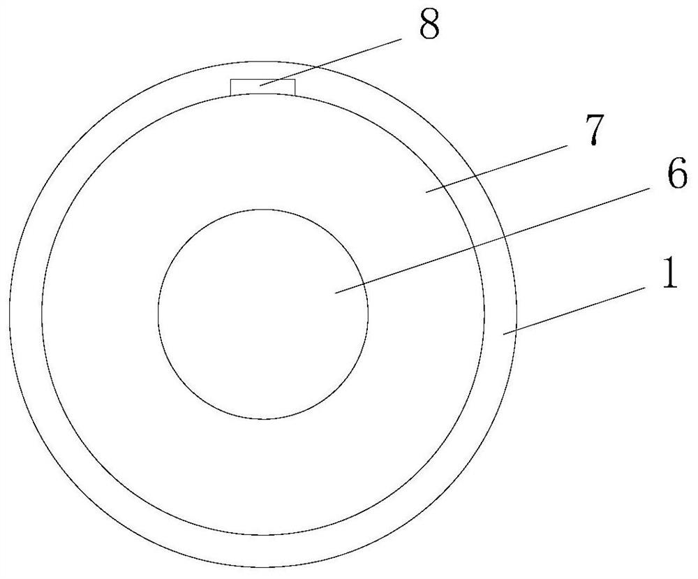 Portable cable hole polisher