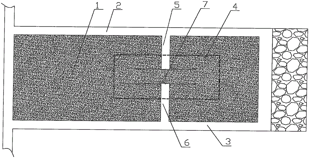 Rock burst control method for coal mining tunnel