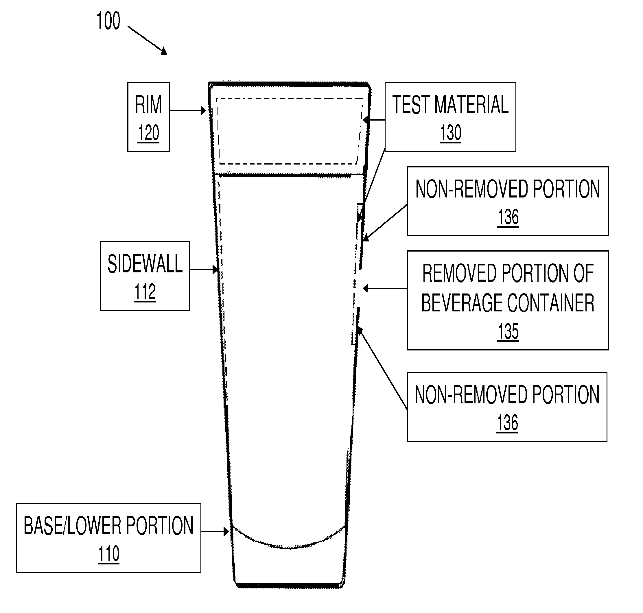 System and method for detection of a contaminated beverage