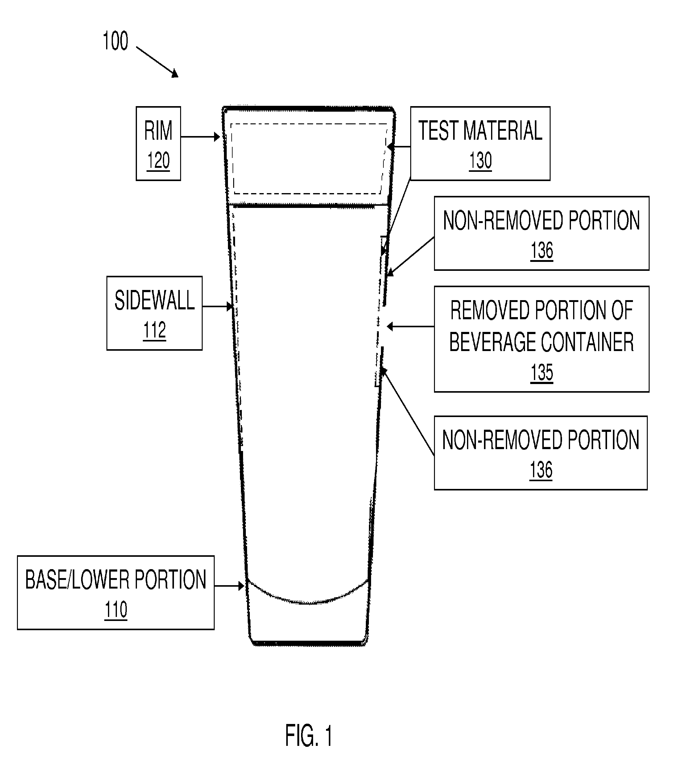 System and method for detection of a contaminated beverage