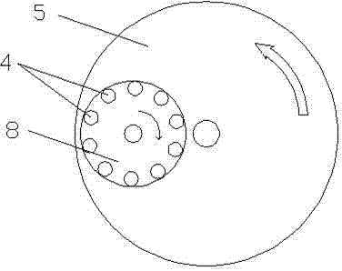 Artificial diamond compact lathe tool grinding device