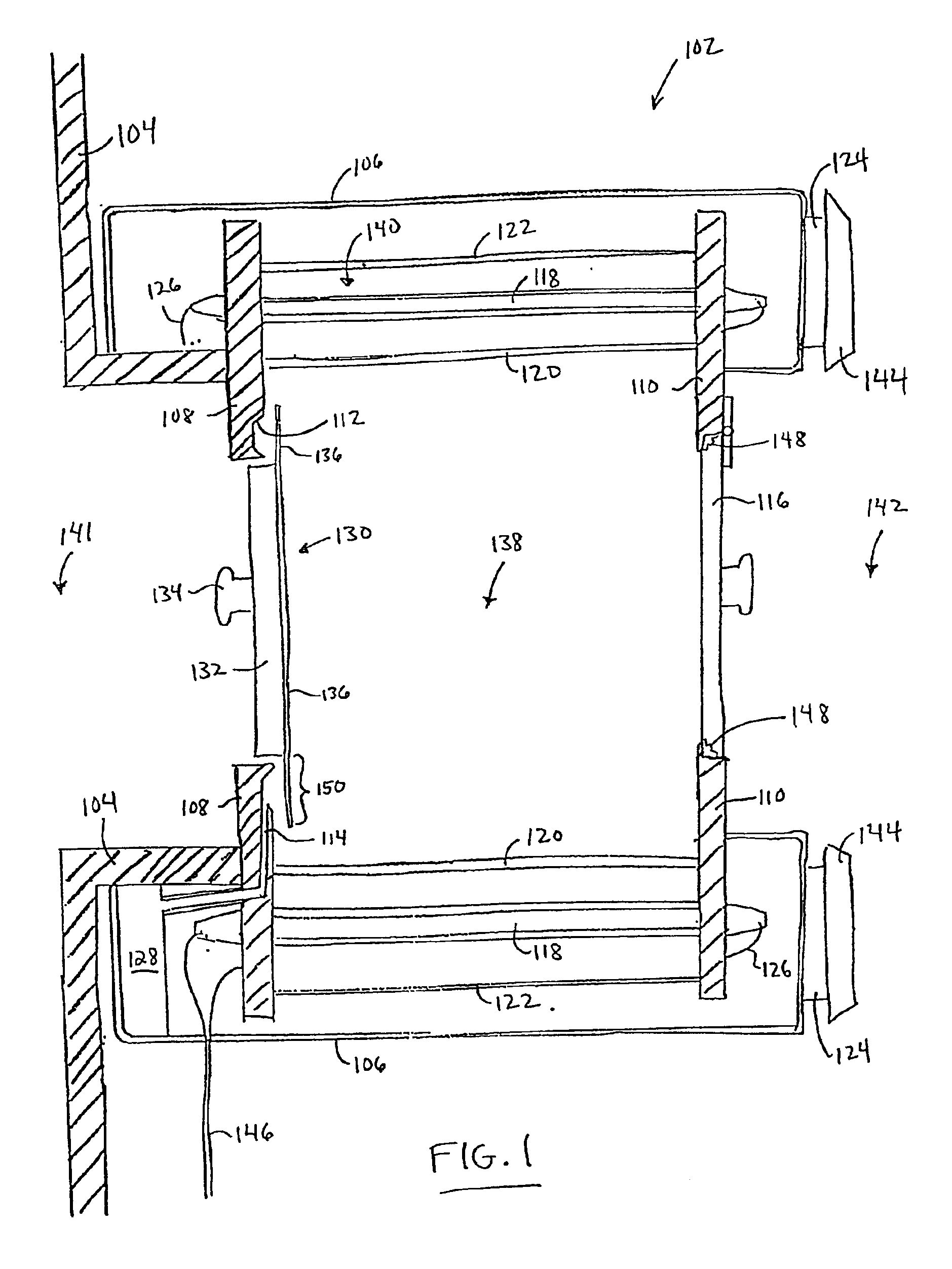 Vacuum sterilized sealing of passthrough light treatment devices