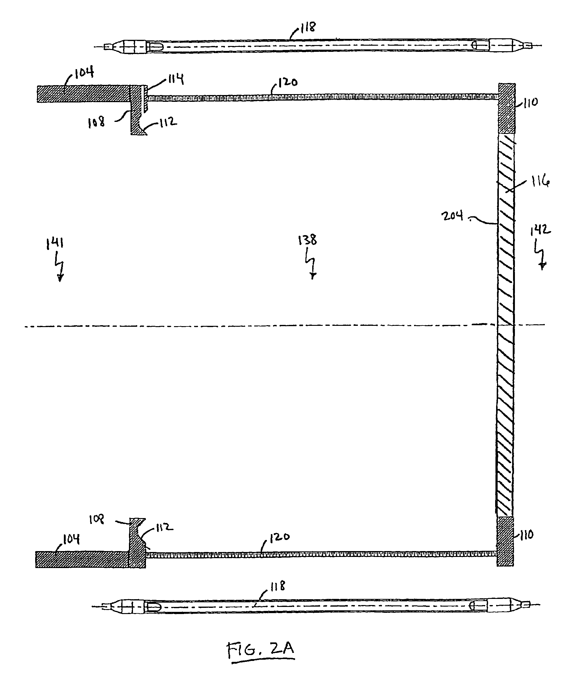 Vacuum sterilized sealing of passthrough light treatment devices