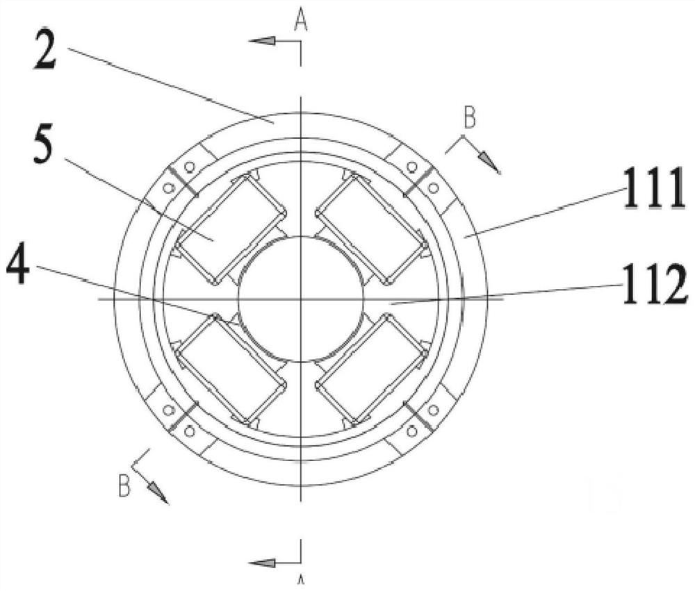 A kind of preparation technology of magnetic bearing assembly