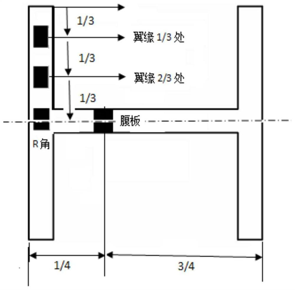 V-N microalloyed 550 MPa hot-rolled thick-wall H-shaped steel and production process thereof