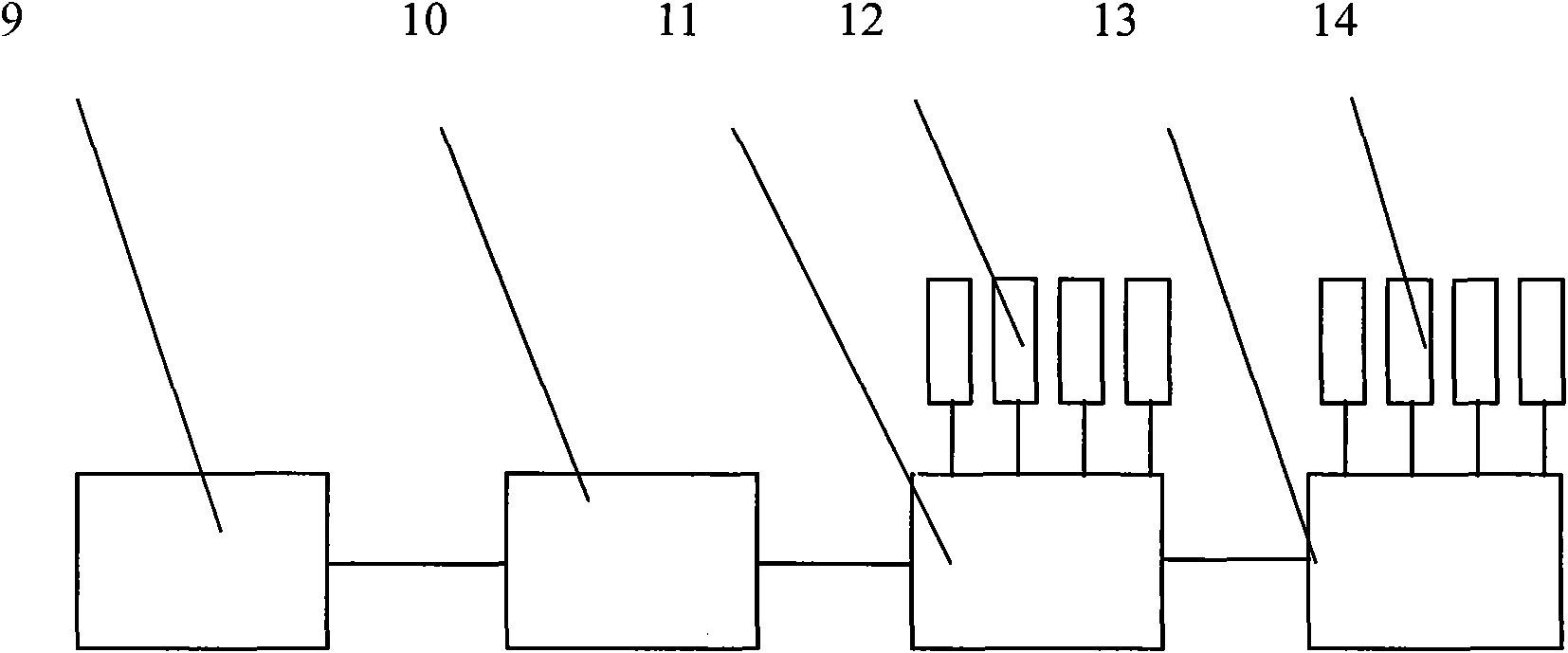 Experimental device for projectile motion study capable of displaying time in real time