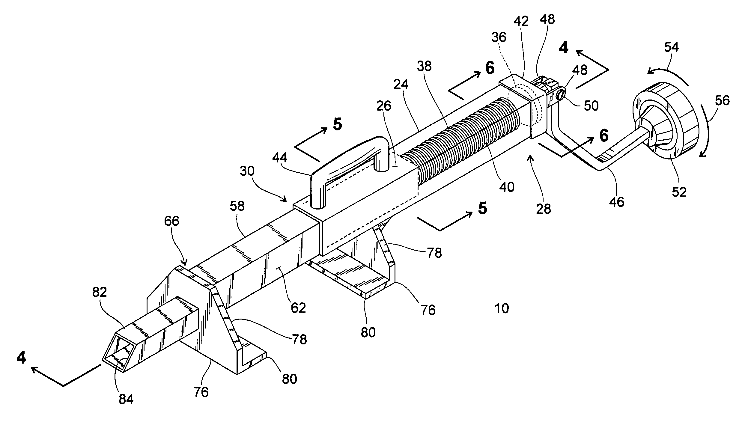 Tool for performing maintenance on the endless tracks of a tracked vehicle