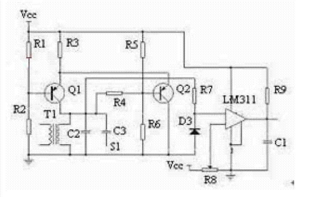 Vehicle detector circuit