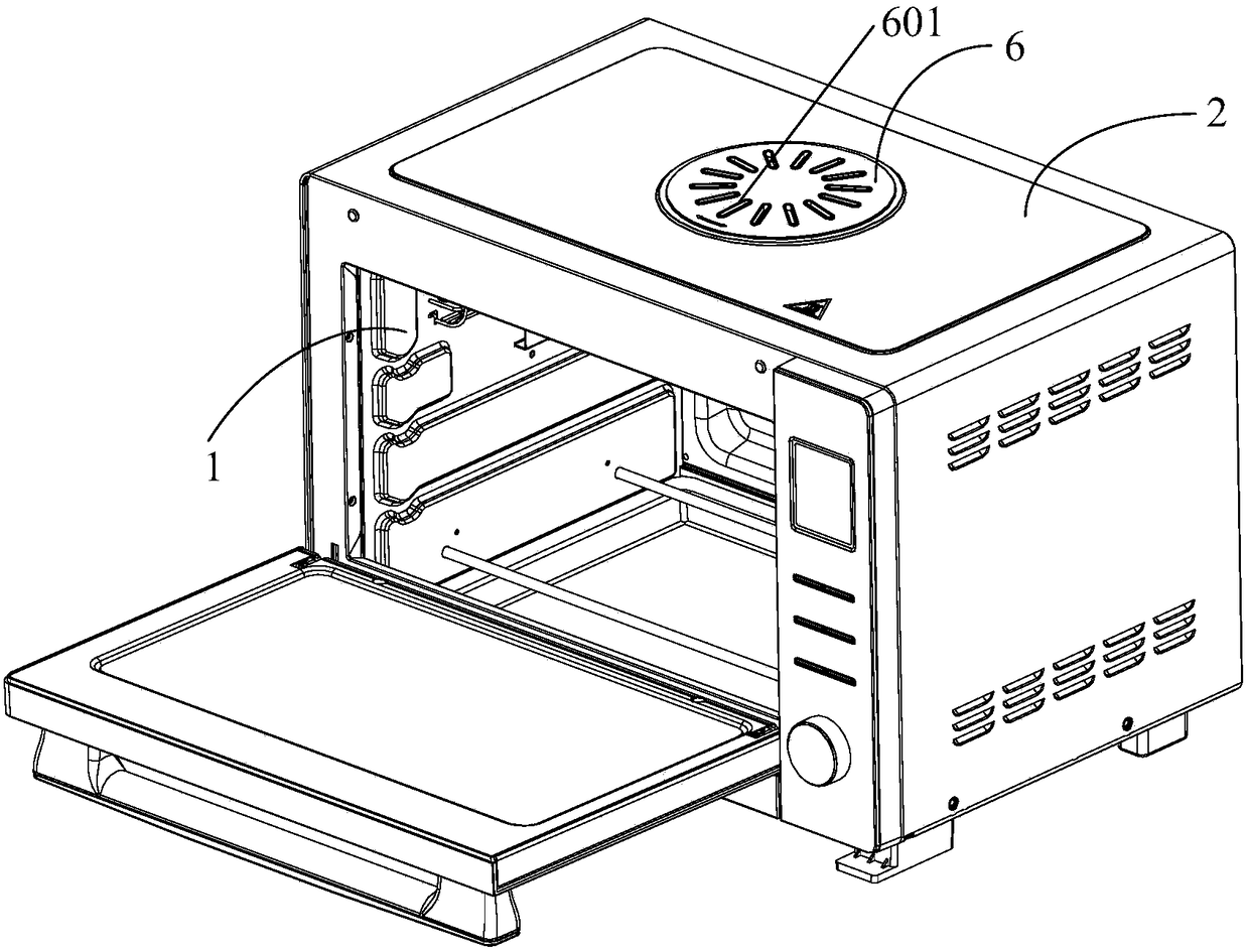 Electric oven and oil fume odor purification device control method