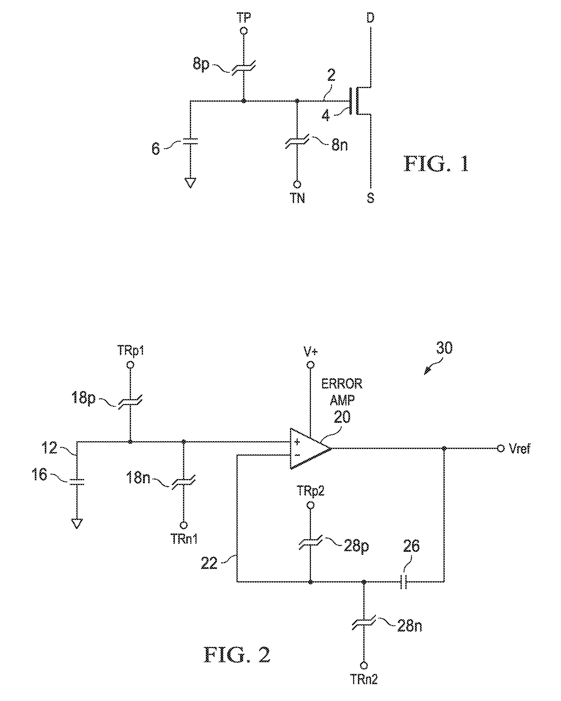 Low leakage capacitor for analog floating-gate integrated circuits