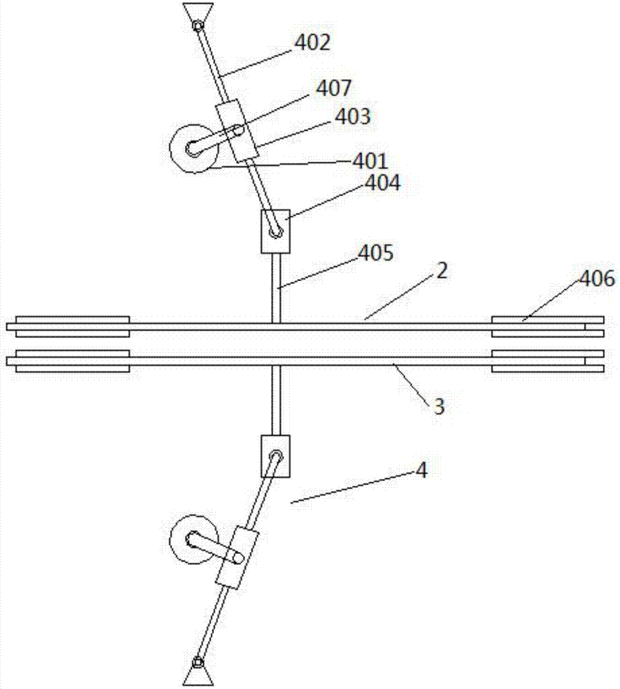 Bristle flat cutting device