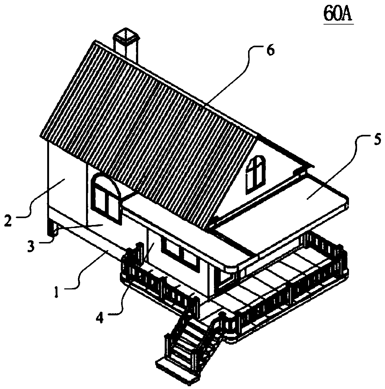 Rapid, convenient, environment-friendly and movable villa