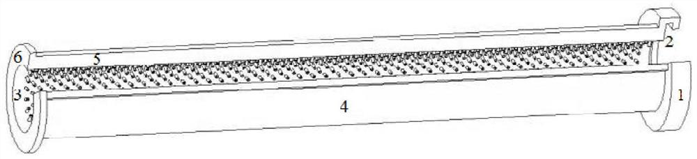 Antiskid soft insulation shielding tube for hot-line work