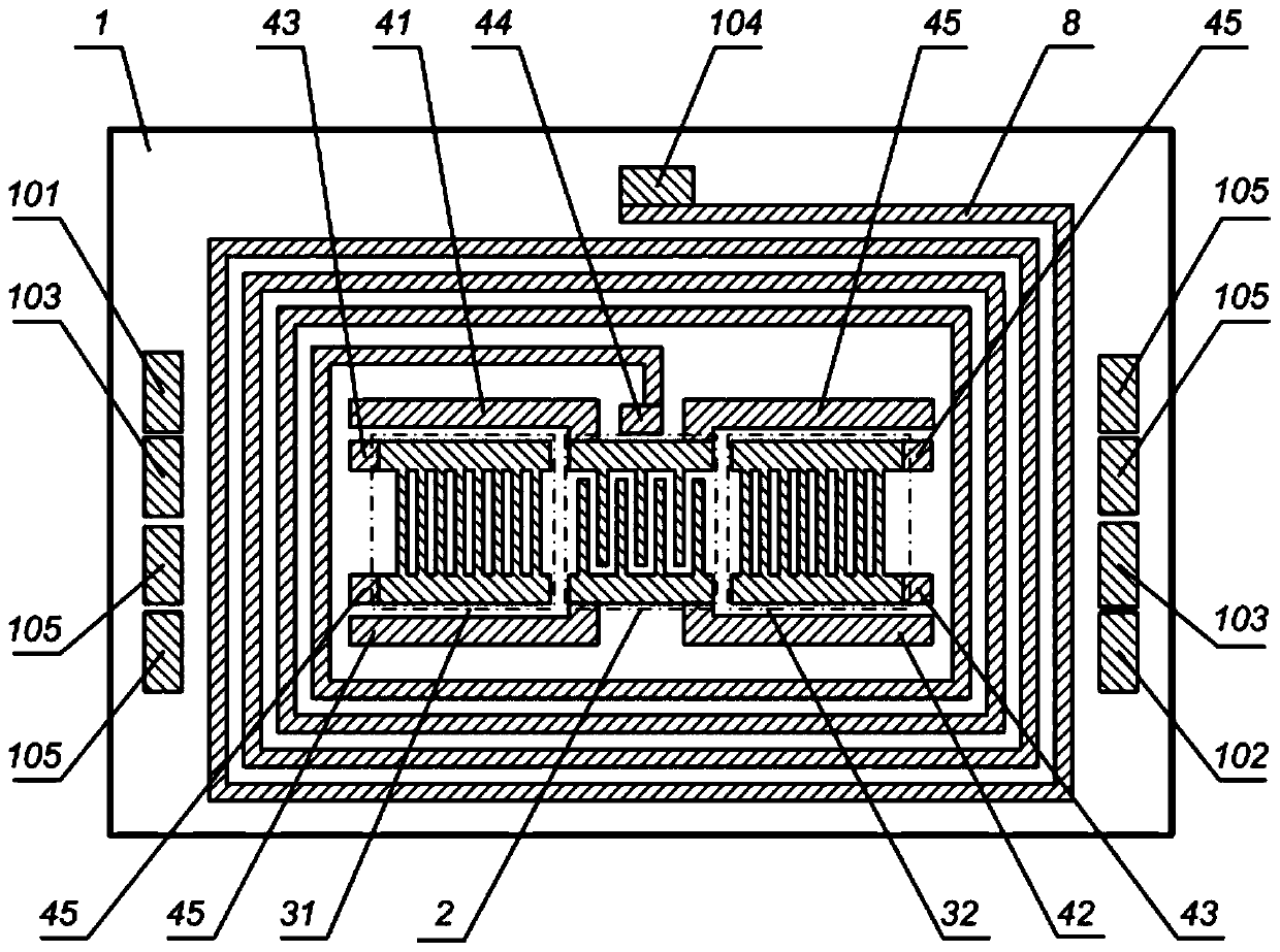 Monolithic Integrated Magnetic Inductive Sensor Based on Surface Acoustic Wave Resonator