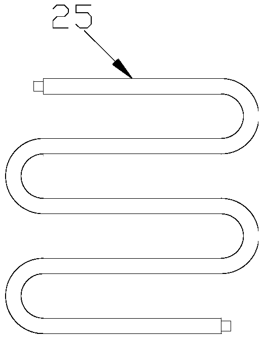 Dyeing tank condensed water energy-saving recovery device